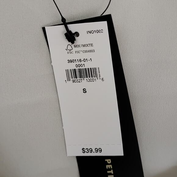 Banana Republic Factory Blouse Snow Day White SIze Small Adjustable Straps NWT - Picture 5 of 8